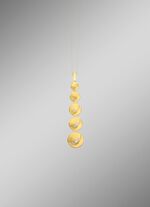 Moderner Anh&auml;nger mit Zirkonia  