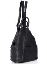 Laurina, Rucksack, Damen, mit zwei durch Rei&szlig;verschluss teilbare Umh&auml;ngeriemen 