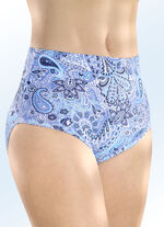 Fünferpack Slips mit Paisley-Druck 