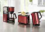 Grundig Frühstücksserie aus hochwertigem Edelstahl ROT