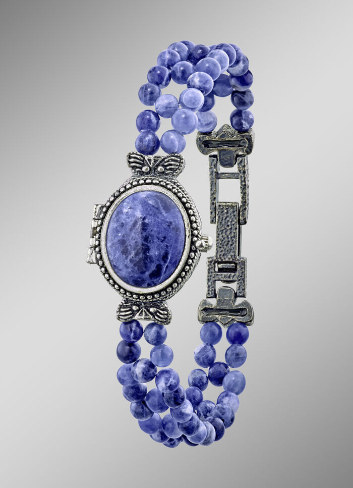 Quartz-Damenuhr mit Schmuckbandgeh&auml;use 