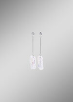 Ohrringe mit Süßwasser-Zuchtperlen Sticks 