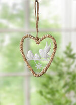 Charmanter Wandh&auml;nger in Herzform 