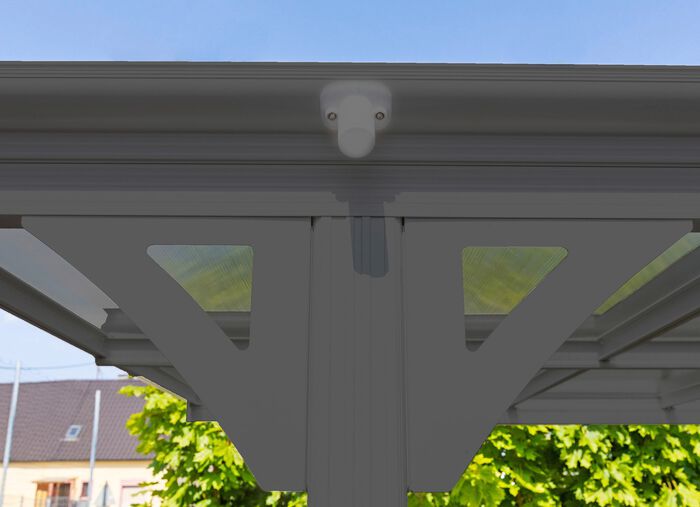 Carport mit Aluminium-Gestell 