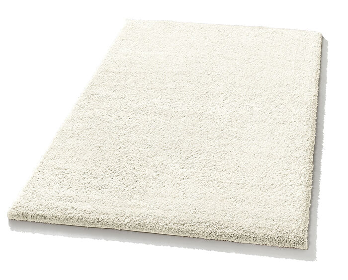 Kombistarke Br&uuml;cken, Galerien und Teppiche aus dichtgewebtem Shaggy-Flor CREME