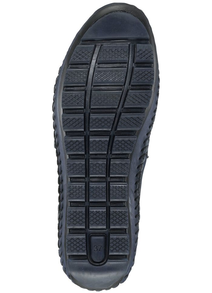 Gemini, bequeme Damen-Stiefeletten, Weite G, mit herausnehmbarem Fu&szlig;bett BLAU