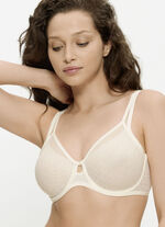 Triumph Signature Sheer-Minimizer-Bügel-BH mit vorgeformten Cups ECRU