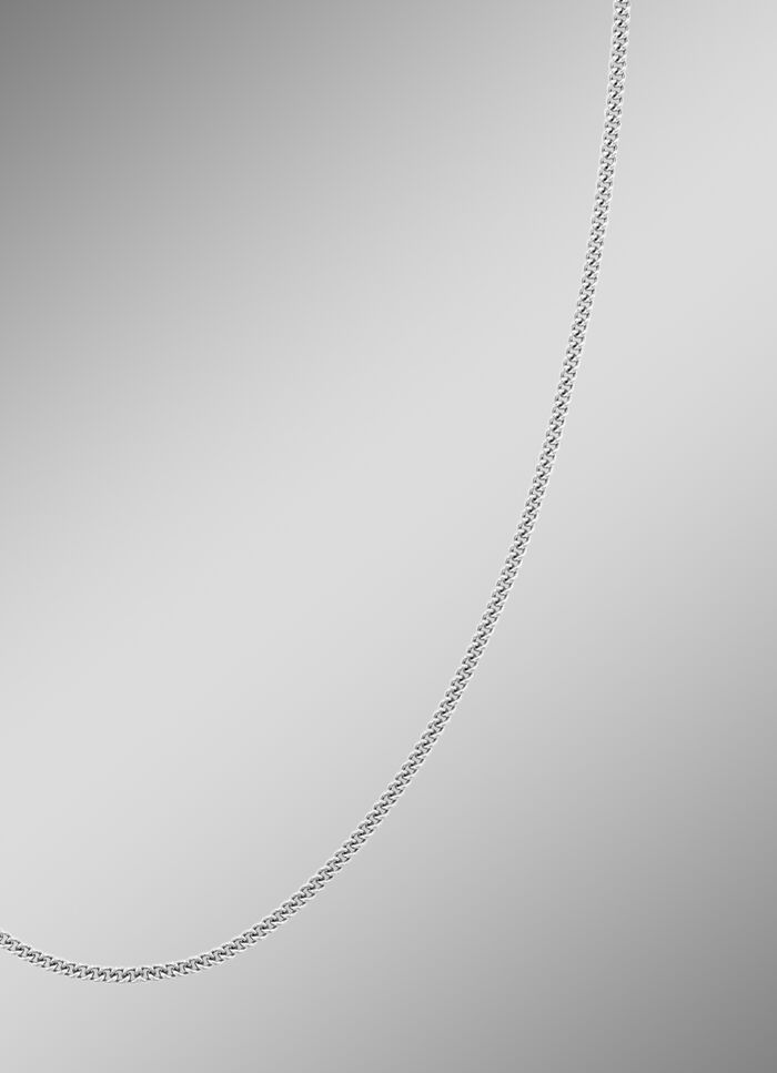 Klassische Panzerkette aus Platin 950/- fein 