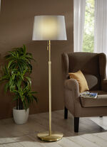 Hochwertige Stehleuchte  MESSING