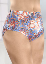 Fünferpack Slips mit buntem Druckdessin 