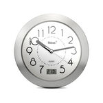 Badezimmeruhr mit extragroßen Ziffern 