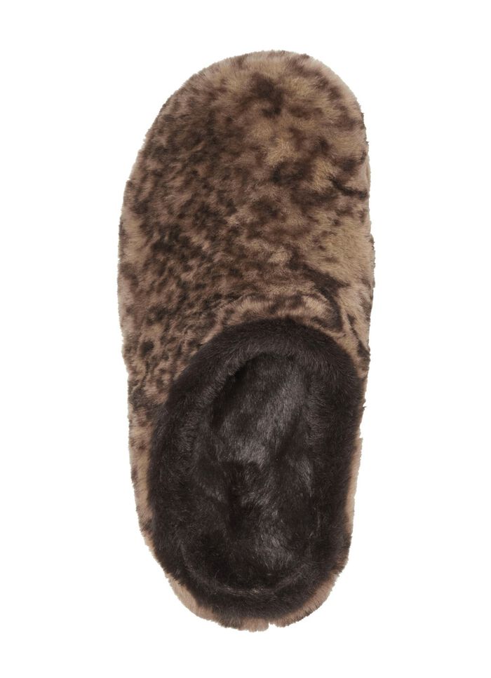 Laurina Pantoffel aus sehr kuscheligem Pl&uuml;schmaterial 