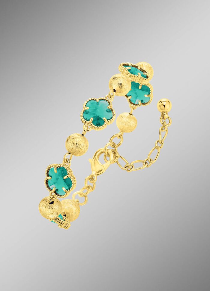 Schmuckset, 3-teilig, im Blumendesign 