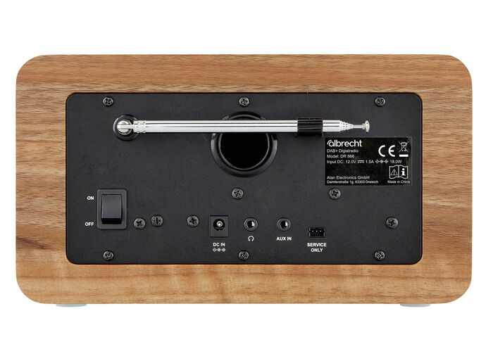 Digital-Radio mit gro&szlig;em Farbdisplay 