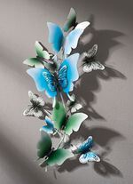 Wanddekoration aus Metall 