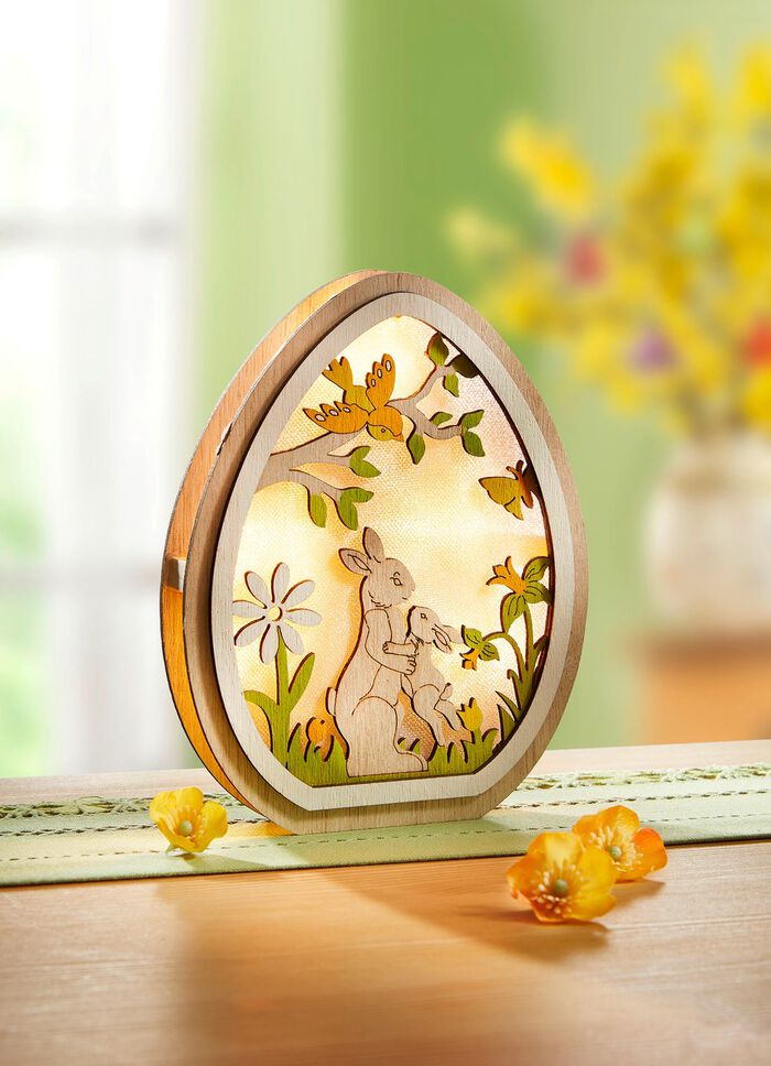 Beleuchtetes Osterei 