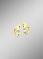 Geschmackvoller Klappcreolen in Bicolor 