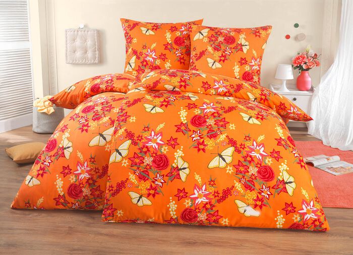 Microfaser Bettw&auml;sche-Garnitur aus dem Hause Grundr 