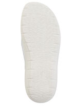 Zweierpack Pantoletten aus Nubuk- und Nappasynthetik 1X SCHWARZ, 1X WEISS