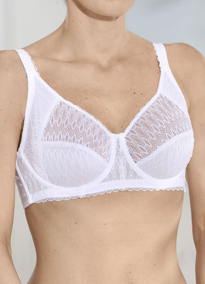 Sassa Bügel-BH mit verstärktem Rückteil WEISS