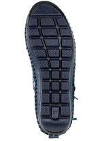 Gemini Mokassin-Stiefelette mit Knitter-Struktur JEANS