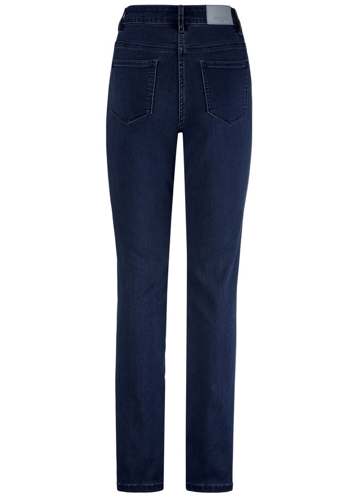 Jeans in 5-Pocket-Form DUNKELBLAU