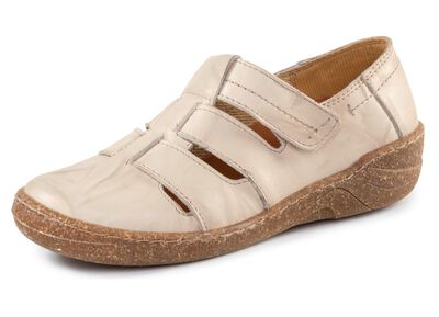 ELENA EDEN Slipper mit Knitter-Struktur 