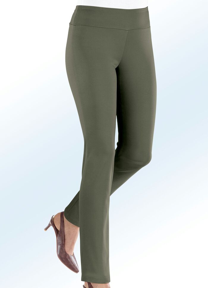 Soft-Stretch-Hose in 12 Farben OLIV