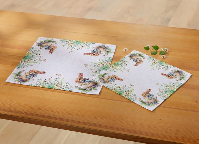 Tisch- und Raumdekoration mit Fr&uuml;hlings-Motiv 