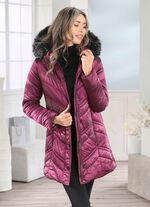 Jacke mit abnehmbarer Kapuze 