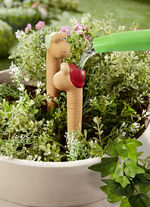 Bew&auml;sserungsw&uuml;rmer aus Terracotta, 4er-Set 