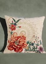 Kissenbezug aus Gobelin mit Rei&szlig;verschluss NATUR-BUNT