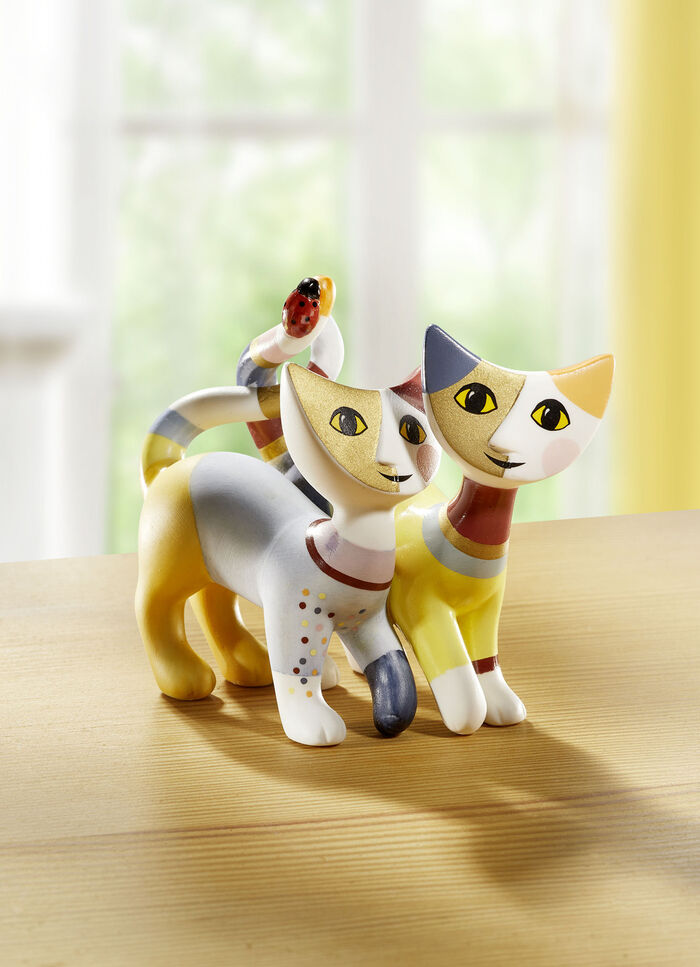 Katzenpaar Luca e Sofia aus der Rosina-Wachtmeister-Kollektion 