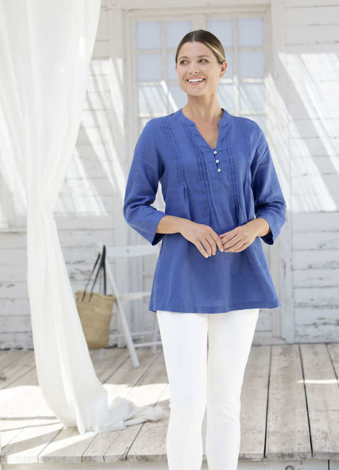 Tunika mit Schmuckknöpfen 