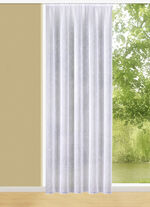 Flammgarn-Store mit Automatikfaltenband 