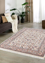 Handgeknüpfte Brücken und Teppiche aus 100% Schurwolle BEIGE