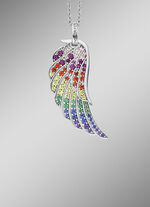 Anh&auml;nger Engelsfl&uuml;gel mit Zirkonia 