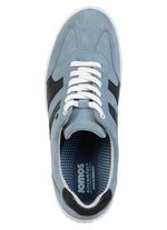 Sportliche Damen-Schn&uuml;rschuhe, Weite H, mit herausnehmbarem Fu&szlig;bett BLAU