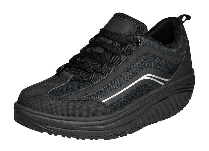 Schnürschuh Aerosoft Walker SCHWARZ