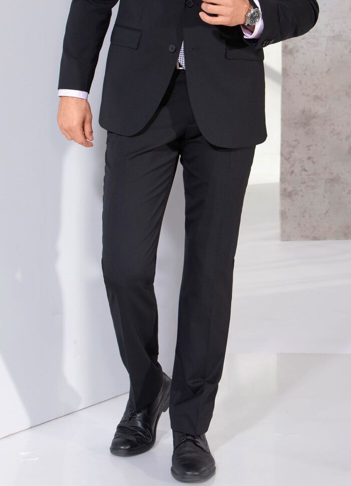 Hose aus dem Baukasten-Anzug SCHWARZ