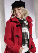 Schal mit Karodessin 