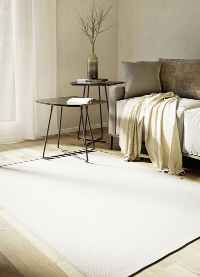 Brücken und Teppiche aus feuchtigkeitsregulierender Naturfaser 