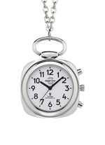Funk-Anhängeruhr mit sprechender Zeitansage auf Knopfdruck 