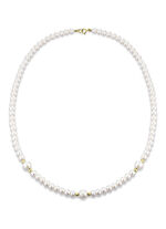 Halskette mit Süßwasser-Zuchtperlen 