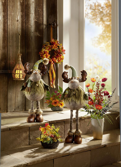 Elch, 2er-Set, mit Teleskopbeinen 