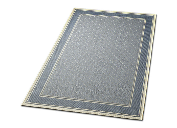 Brücken und Teppiche in Sisaloptik BLAU