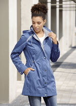 Longjacke mit krempelbaren Ärmeln 