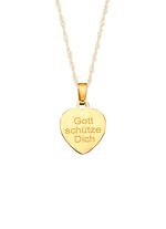 Anh&auml;nger Schutzengel mit Diamantschnitt 