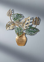 Wanddekoration aus Metall 