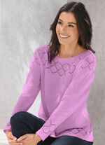 Pullover mit recycelter Baumwolle 